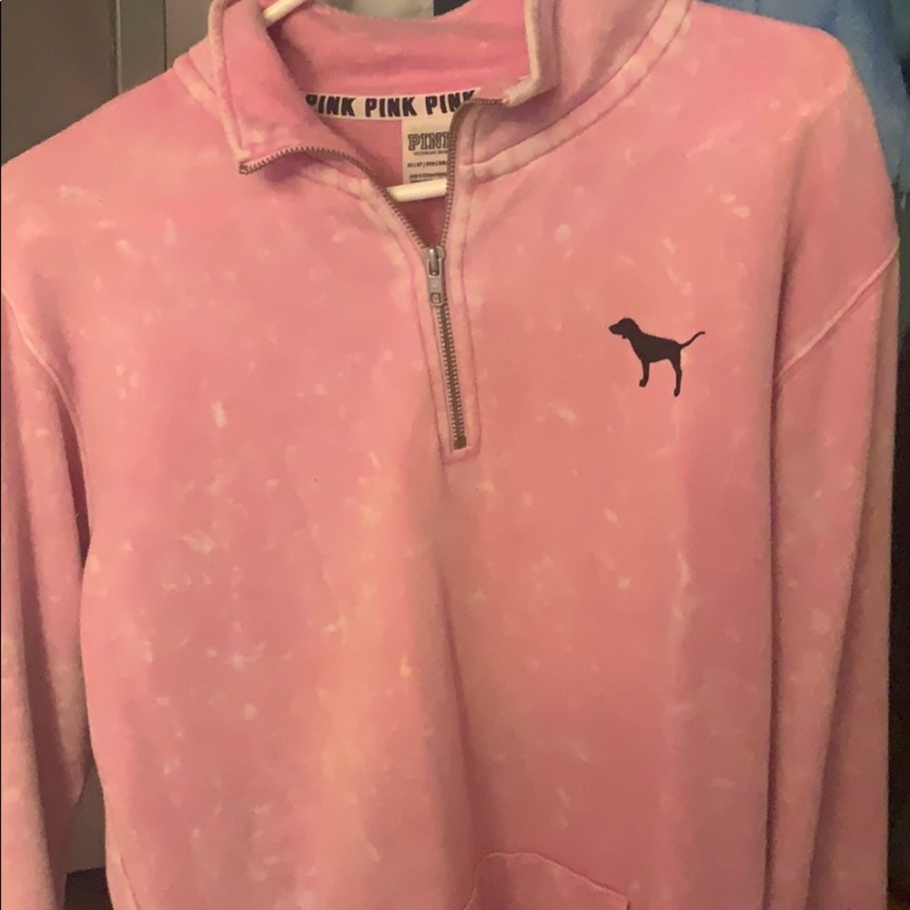 Victoria’s Secret pink limited edition half zip